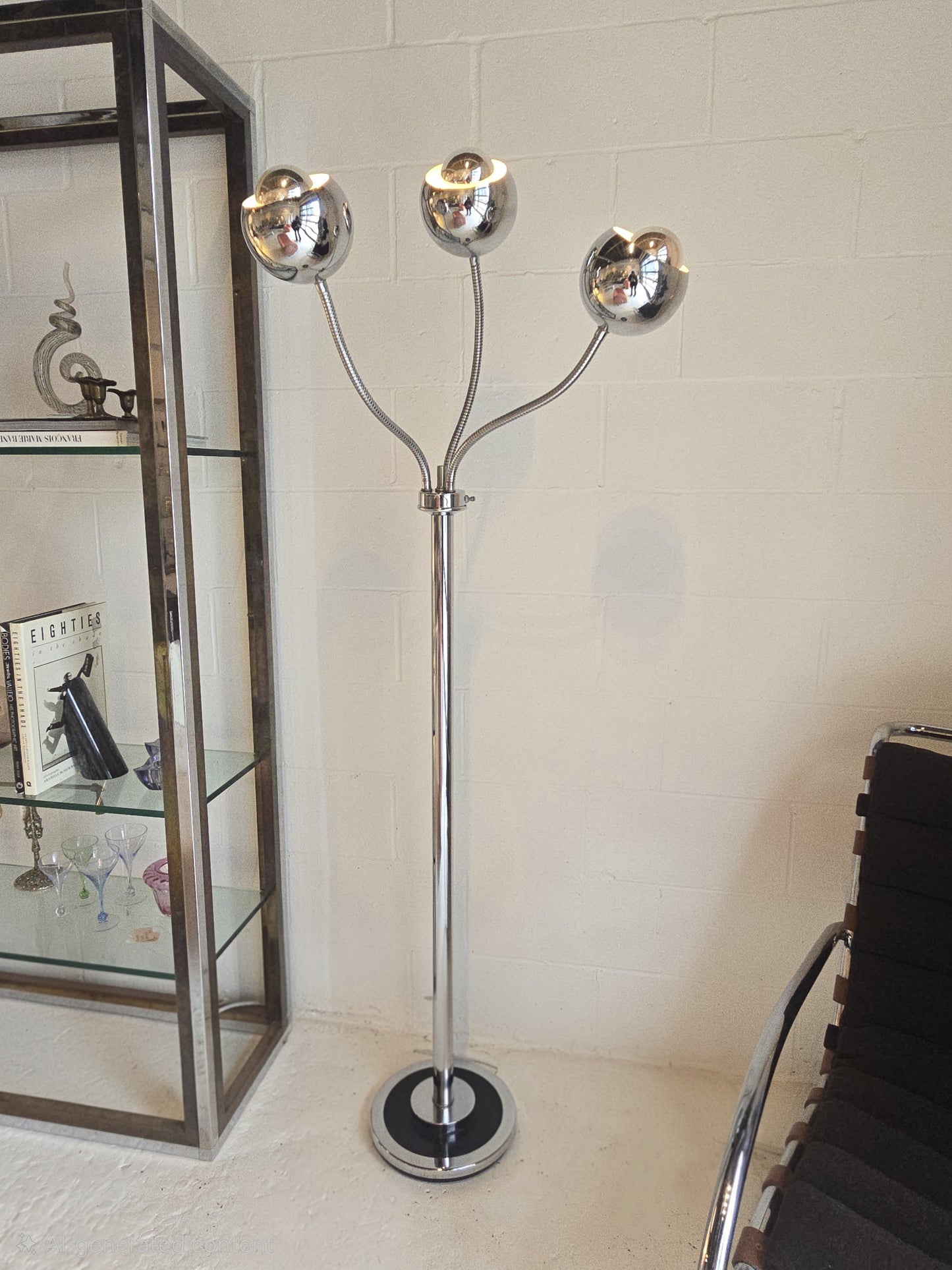 Chrome Floor Lamp