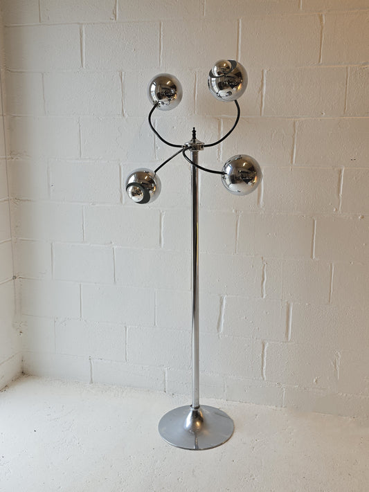 Space Age Chrome Floor Lamp
