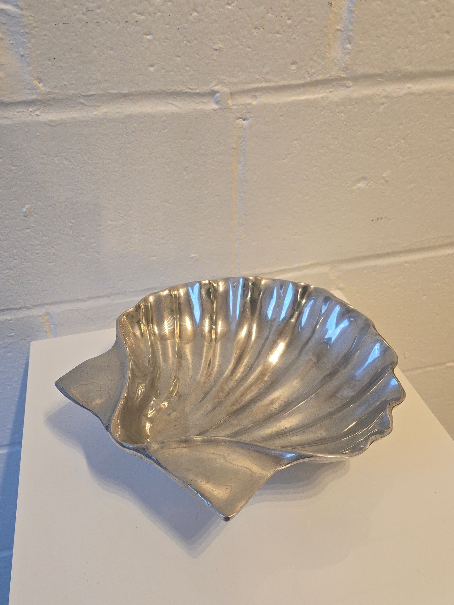 Chrome Shell Dish