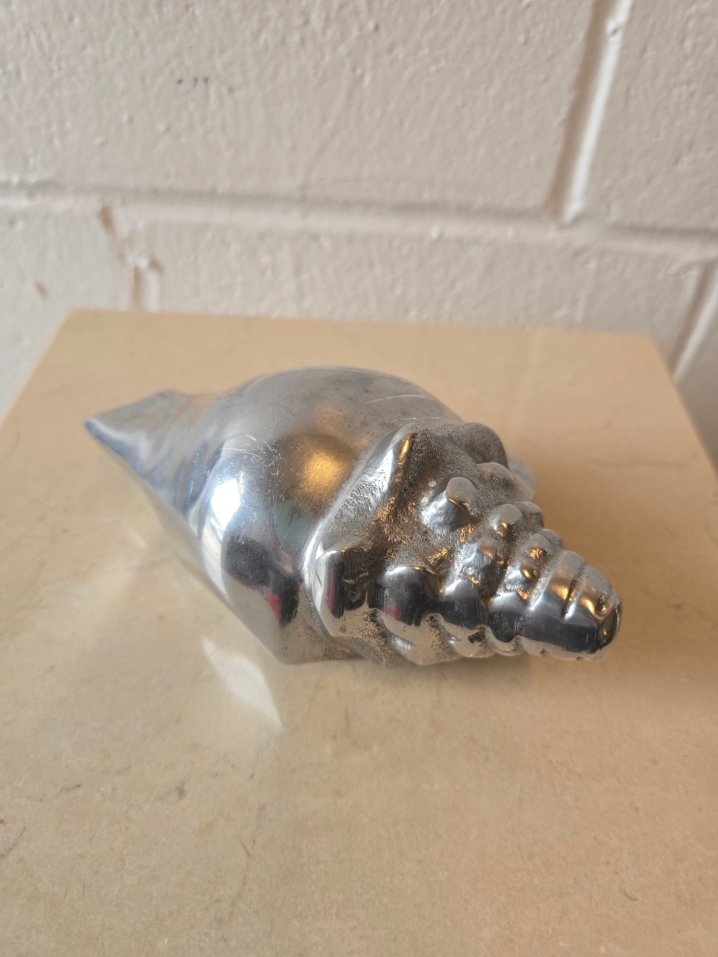 Chrome Shell Decor