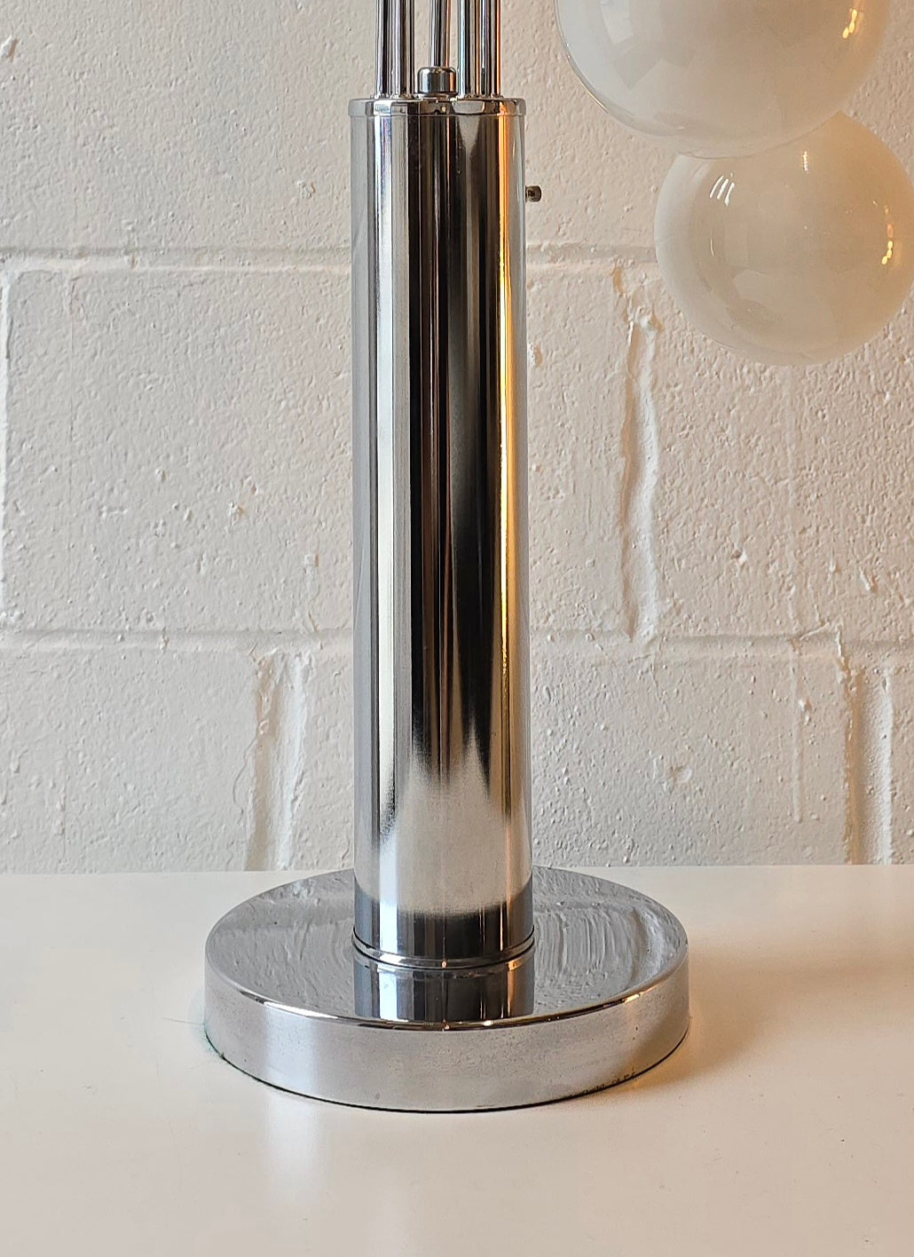Waterfall Chrome Lamp Attr Sonneman