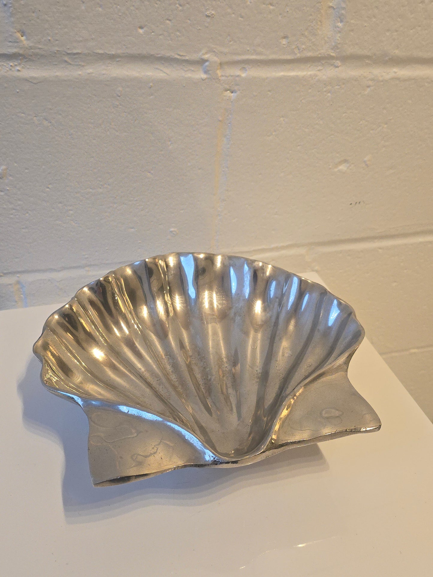 Chrome Shell Dish