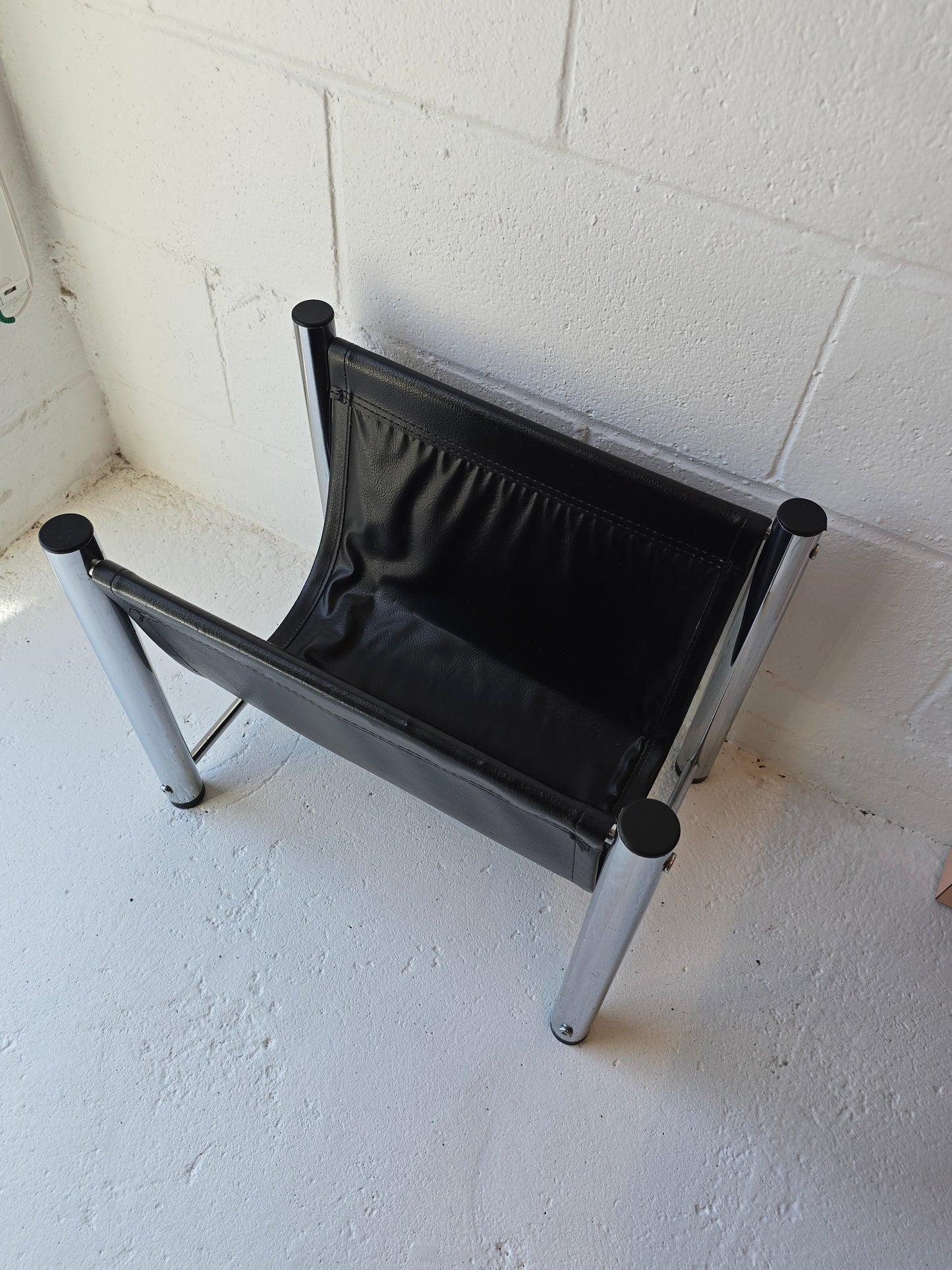 Tubular Chrome magazine holder