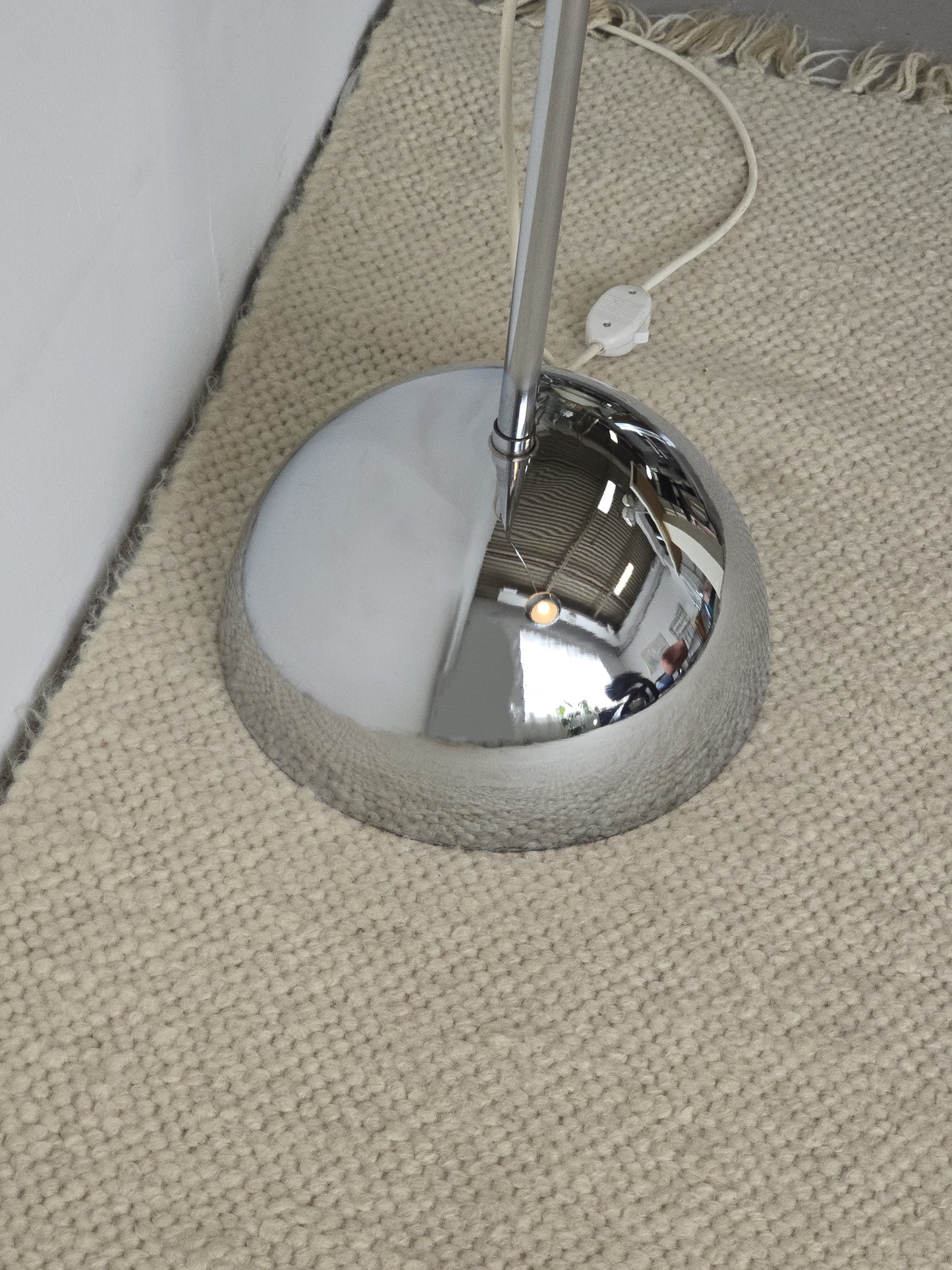 Arch Chrome Floor Lamp