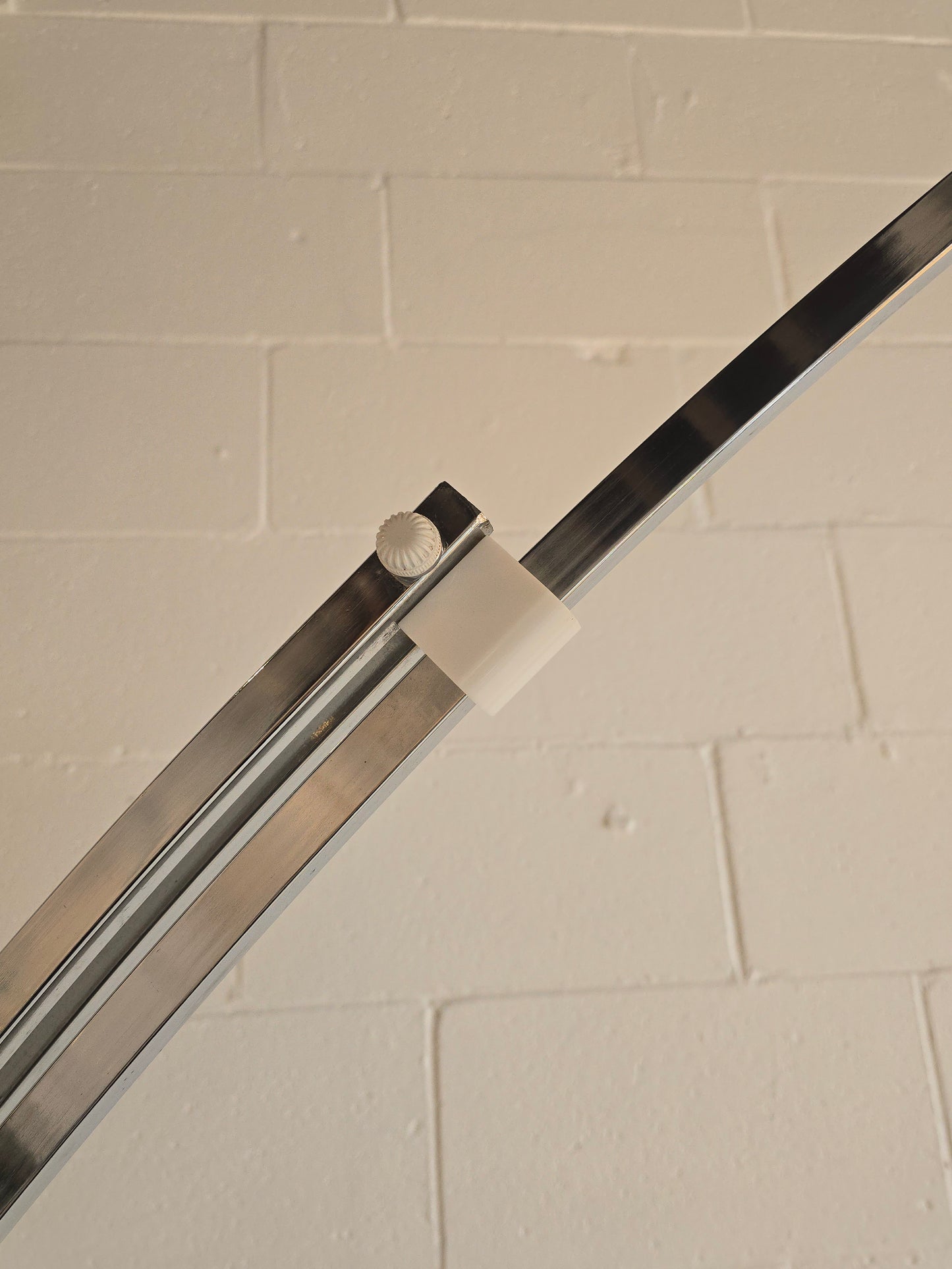 Arc Chrome Floor Lamp by Reggiani