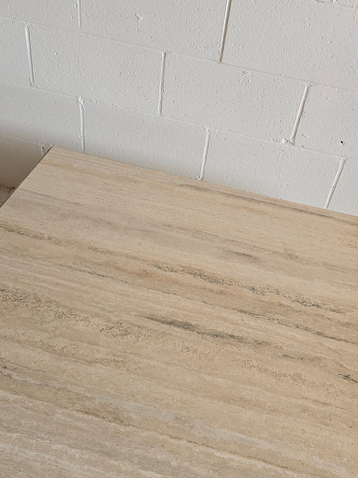 Square Travertine Coffee Table