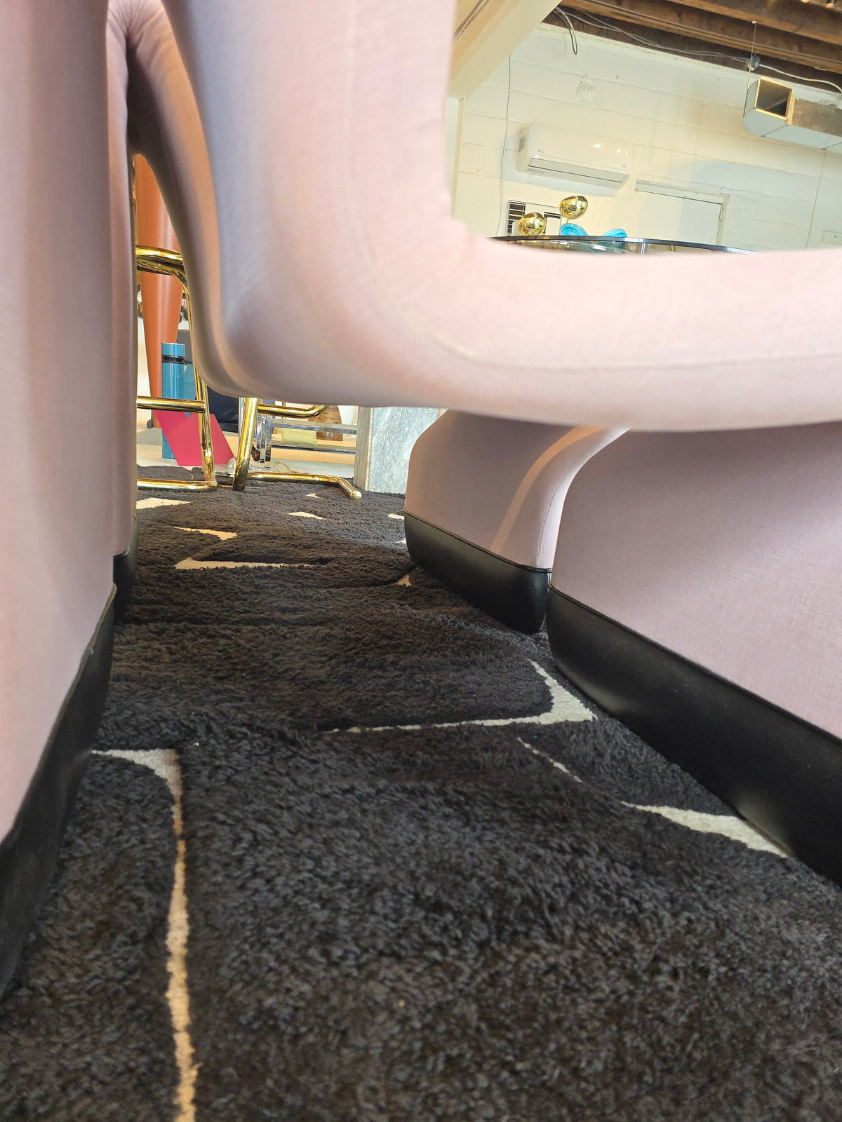 Postmodern Lounge Chairs by Paul Boulva for Artopex Set