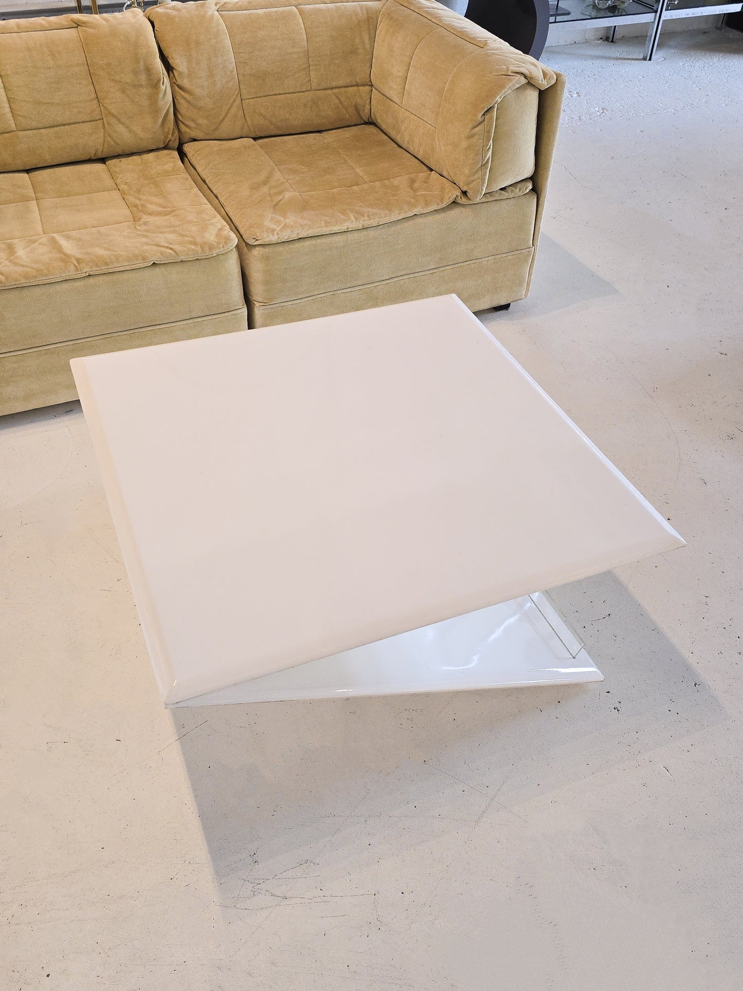 Postmodern Lacquered Coffee Table