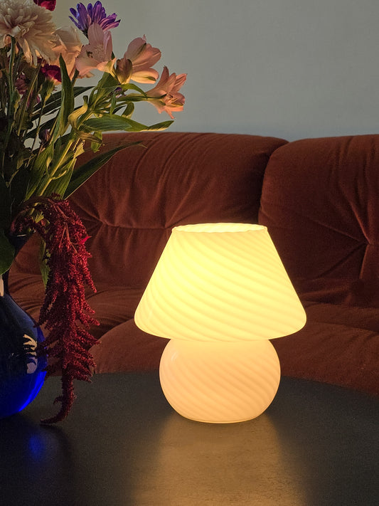 Small Murano Mushroom Lamp