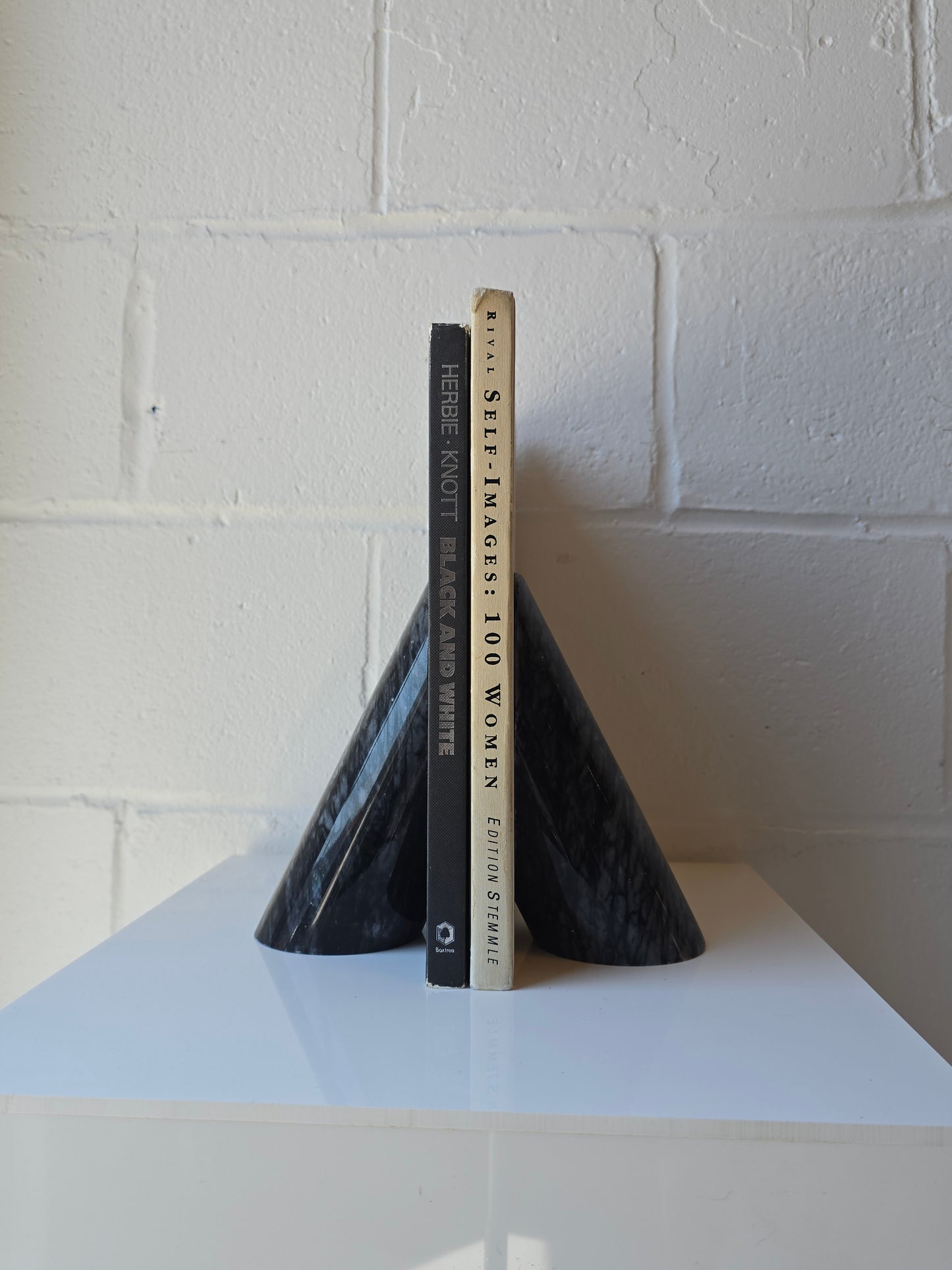 Marble Bookends