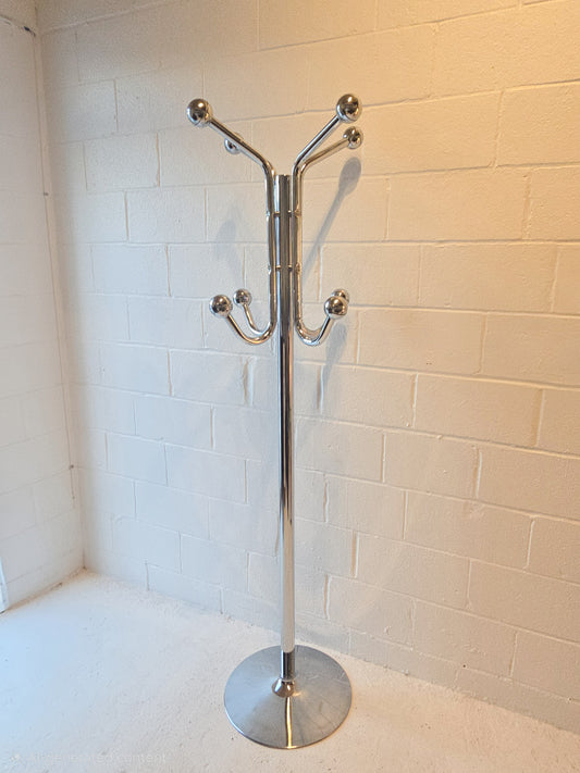 Chrome Coat Rack