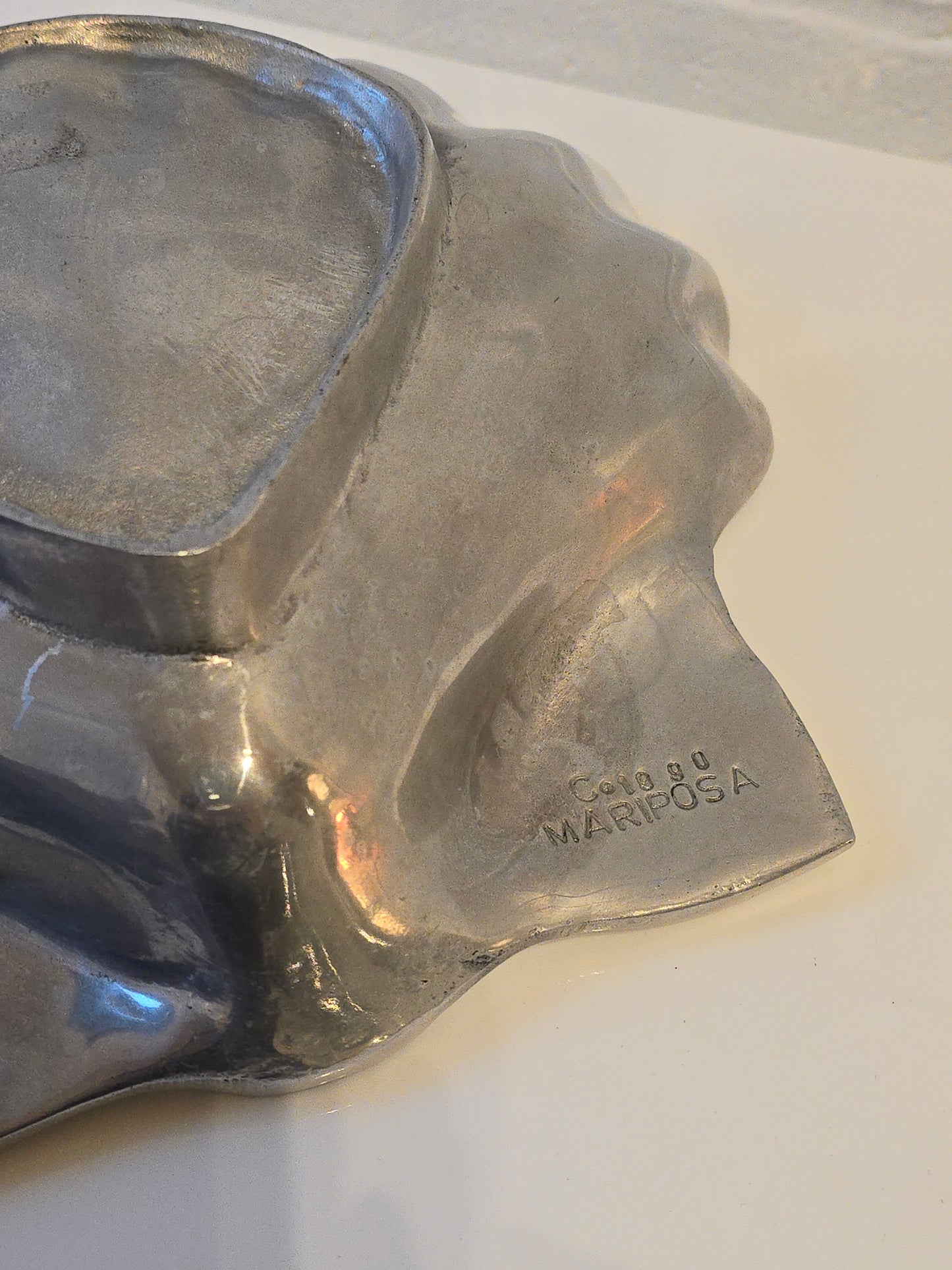 Chrome Shell Dish