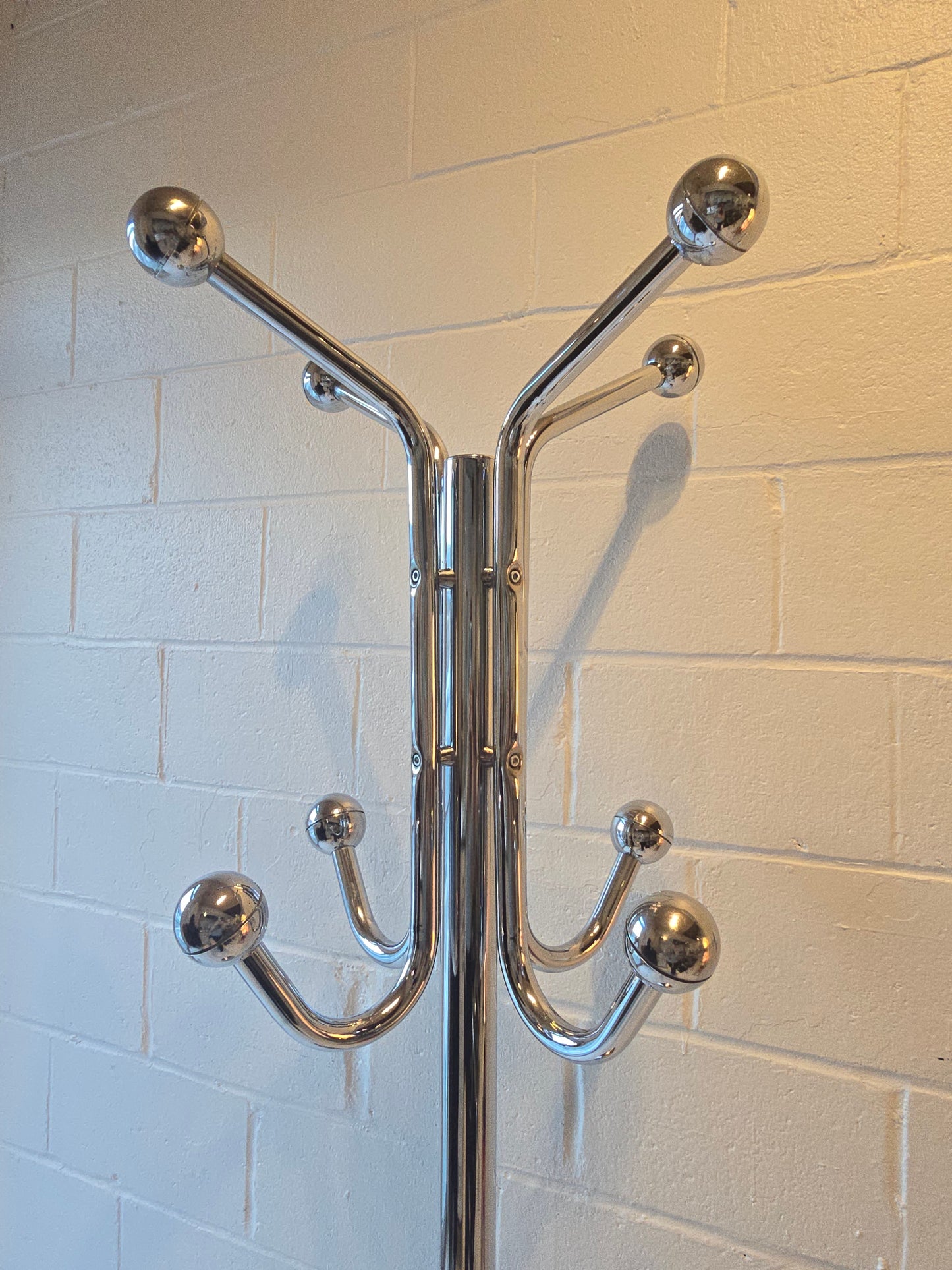Chrome Coat Rack