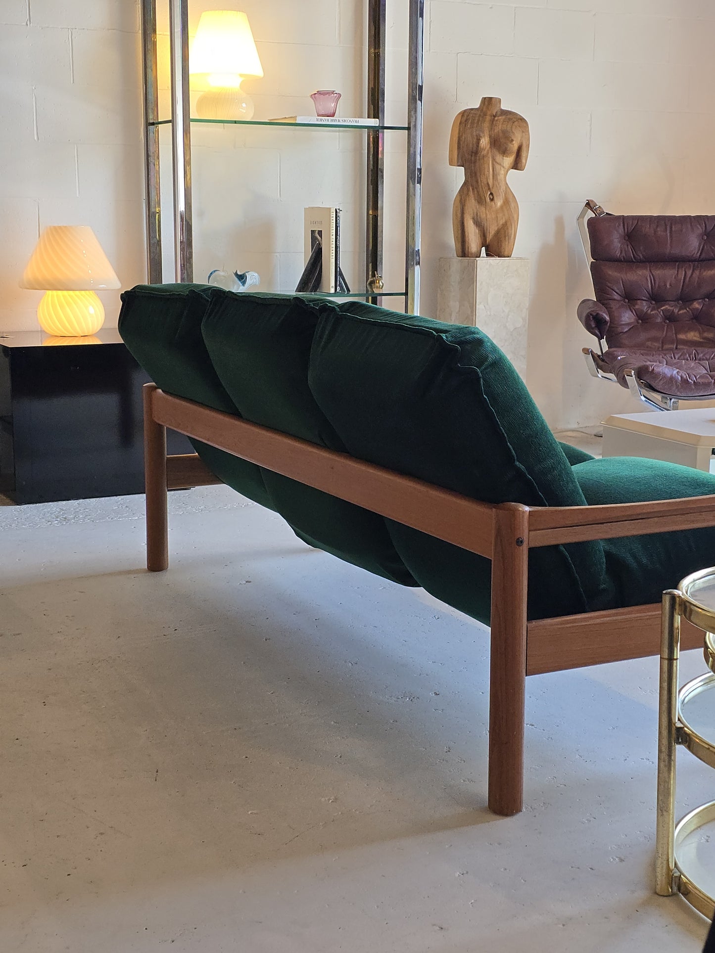 Teak Three Seater by Domino Mobler