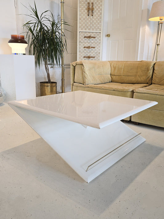 Postmodern Lacquered Coffee Table