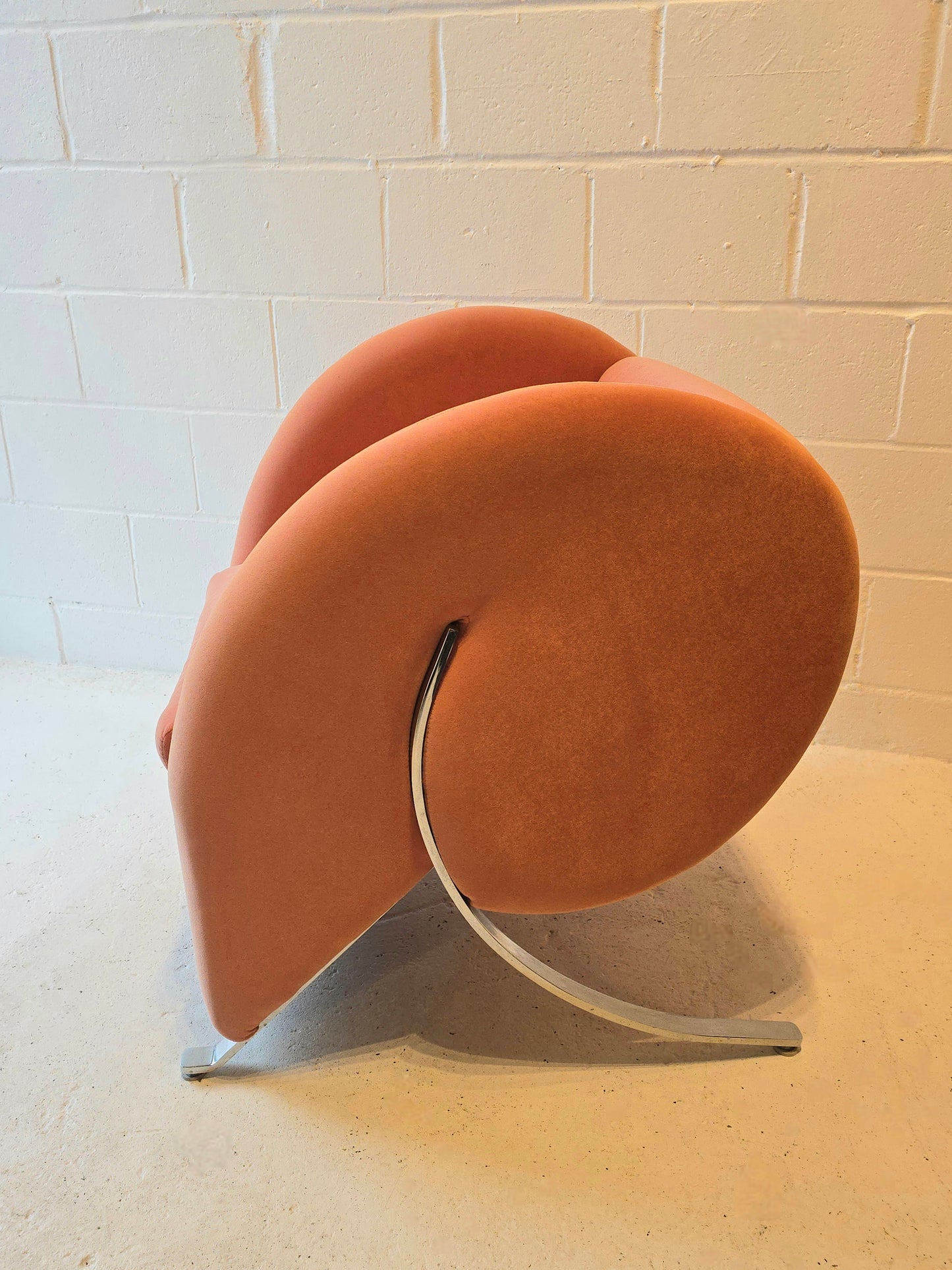 'Virgola' Lounge Chair by Yaacov Kaufman for Arflex