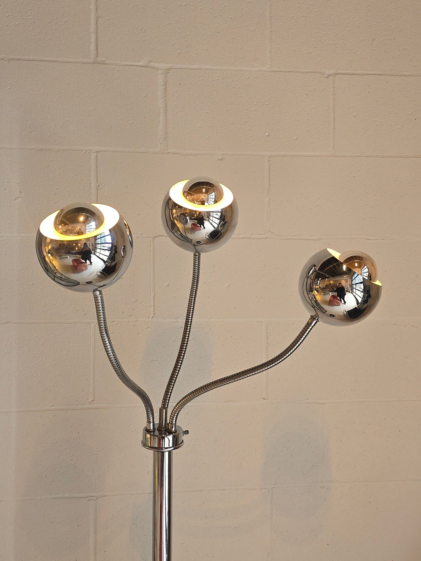 Chrome Floor Lamp
