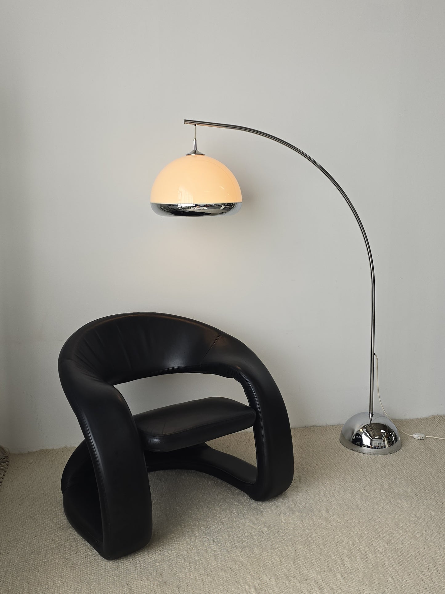 Arch Chrome Floor Lamp