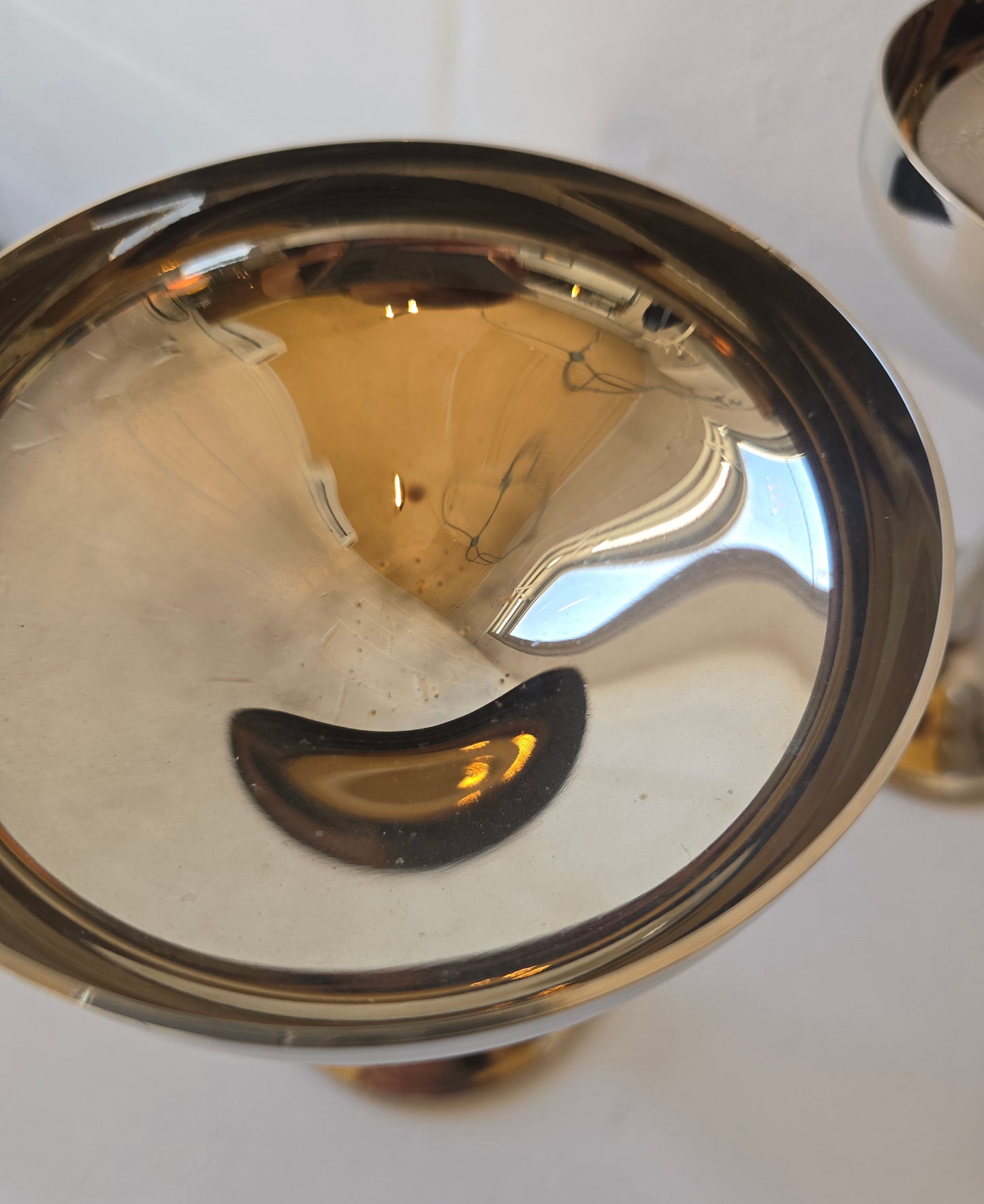 Silverplated Coupe Goblets