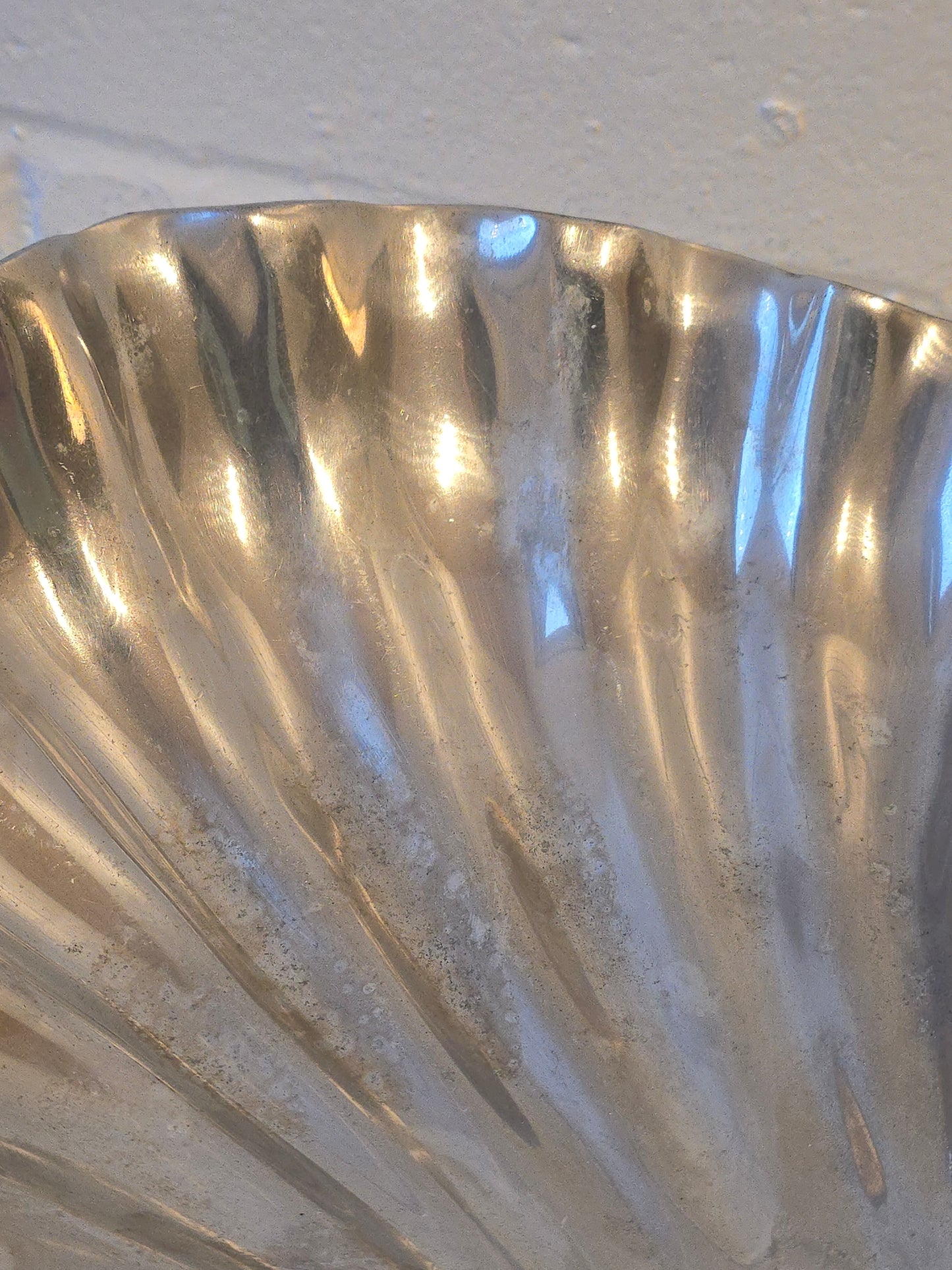 Chrome Shell Dish