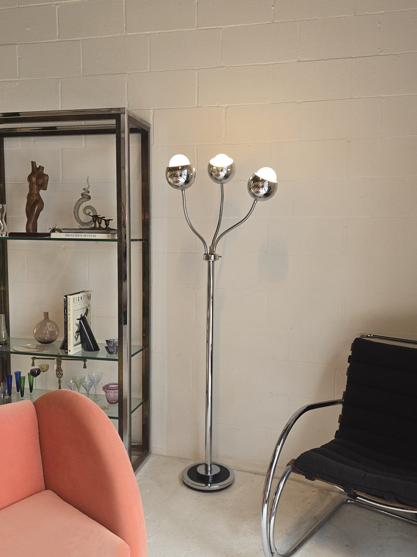 Chrome Floor Lamp