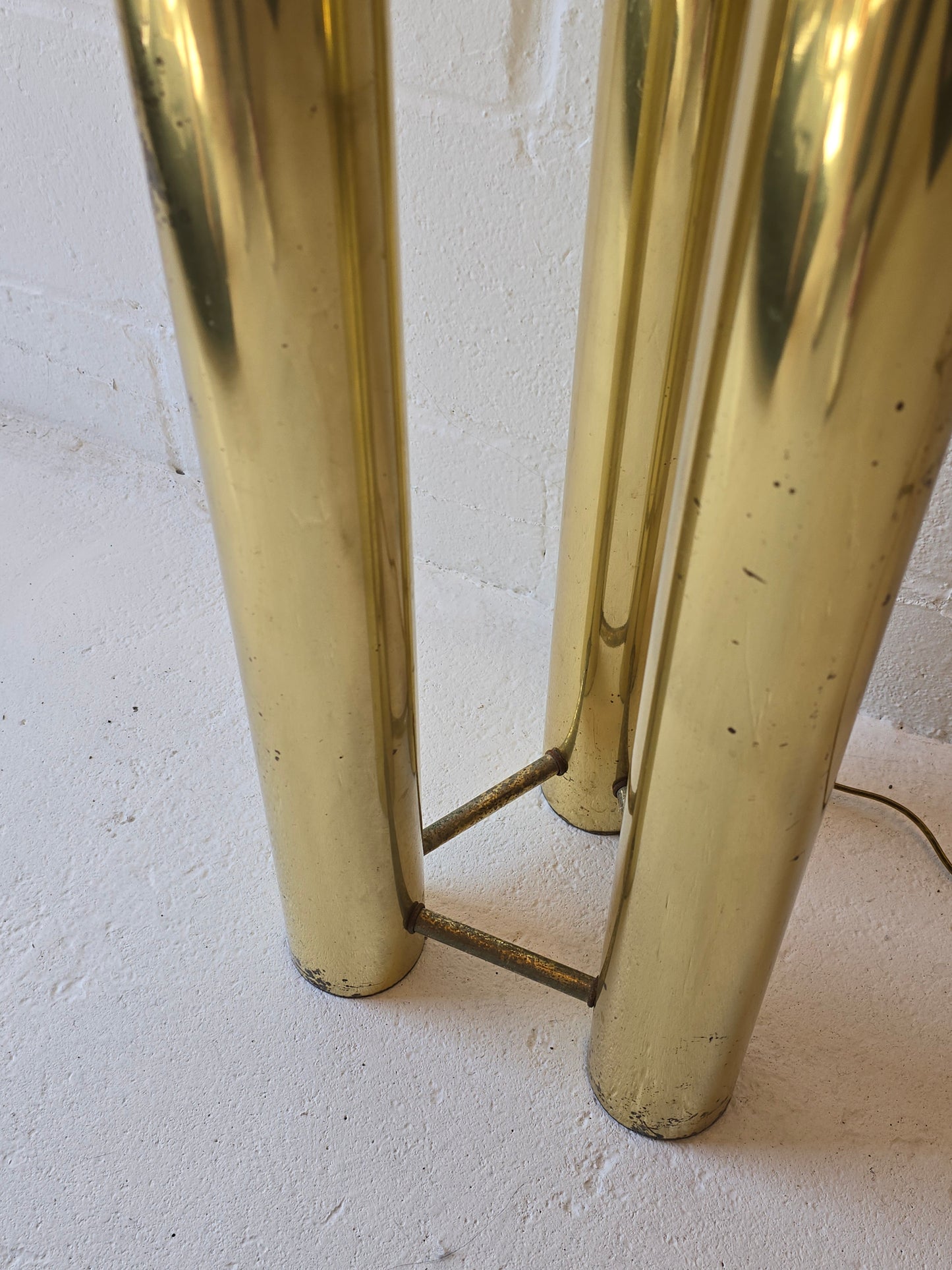 Three Tier Brass Lamp