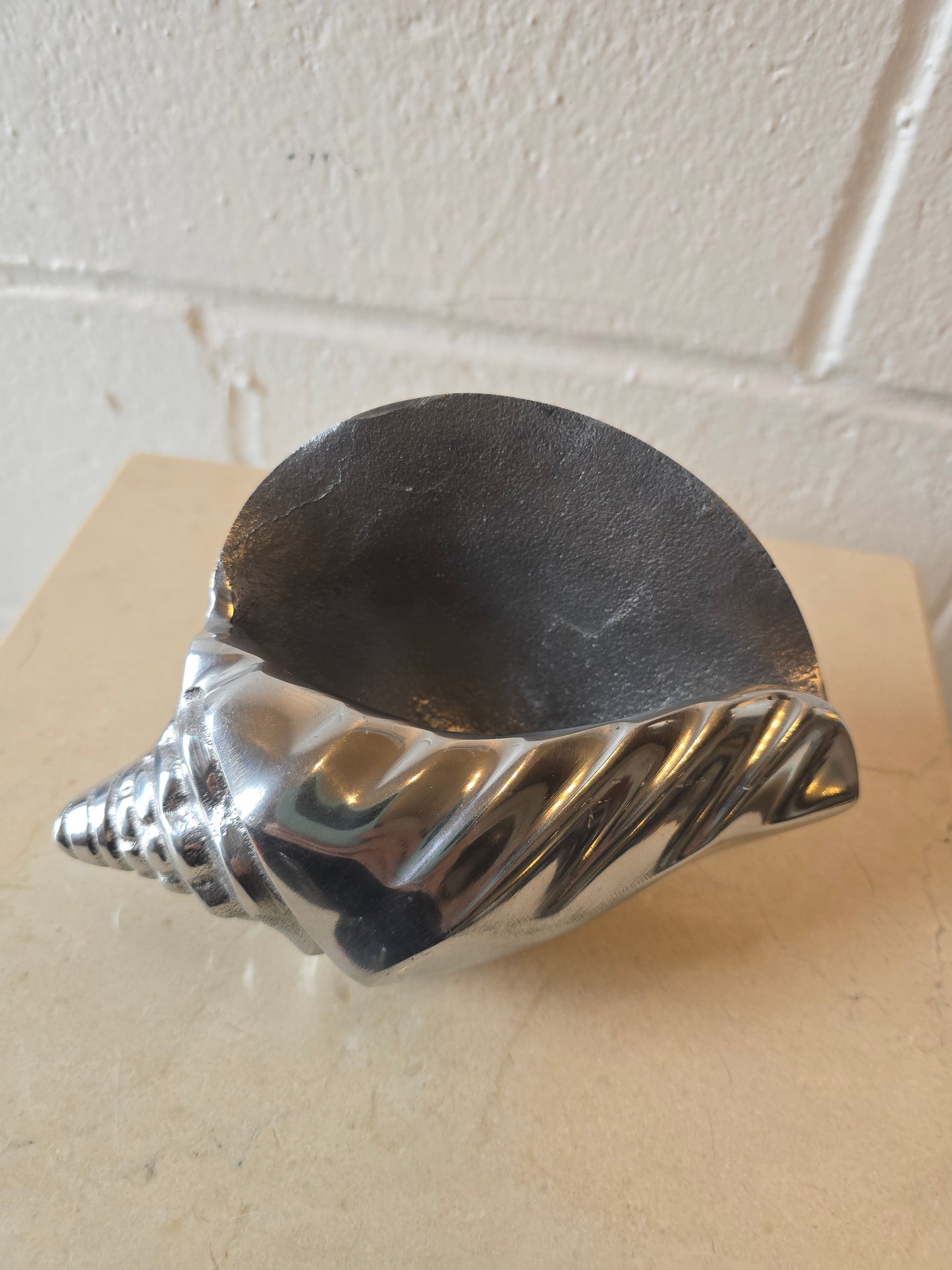 Chrome Shell Decor