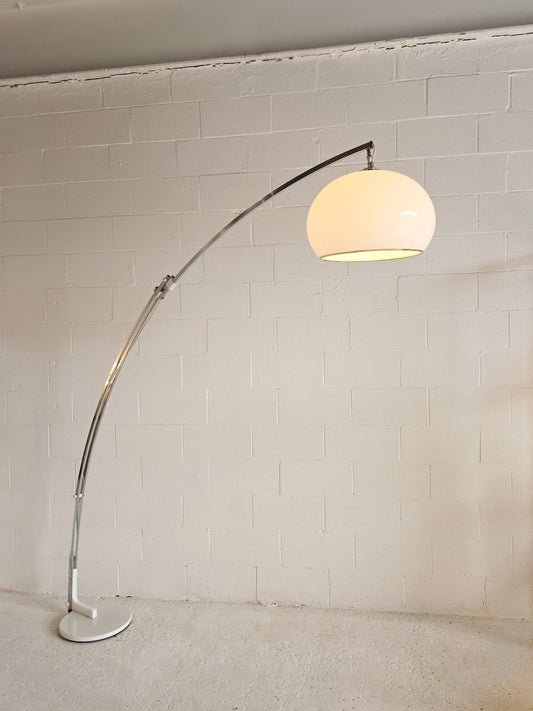 Arc Chrome Floor Lamp by Reggiani