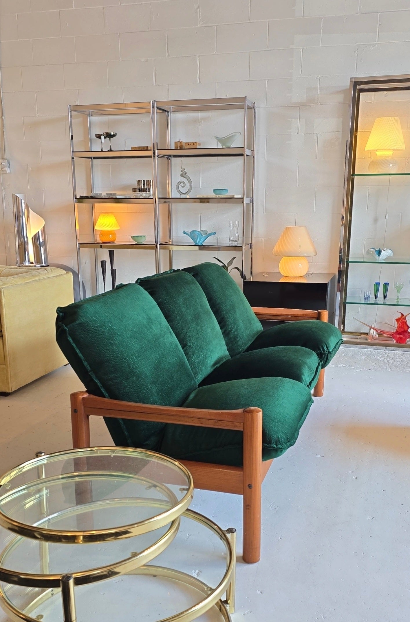 Teak Three Seater by Domino Mobler