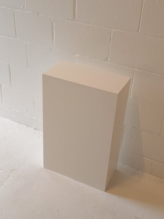 White Acrylic Plinth