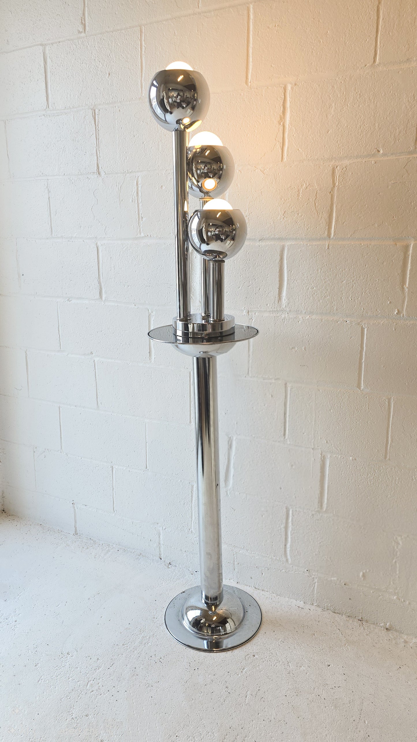 Chrome Table Lamp