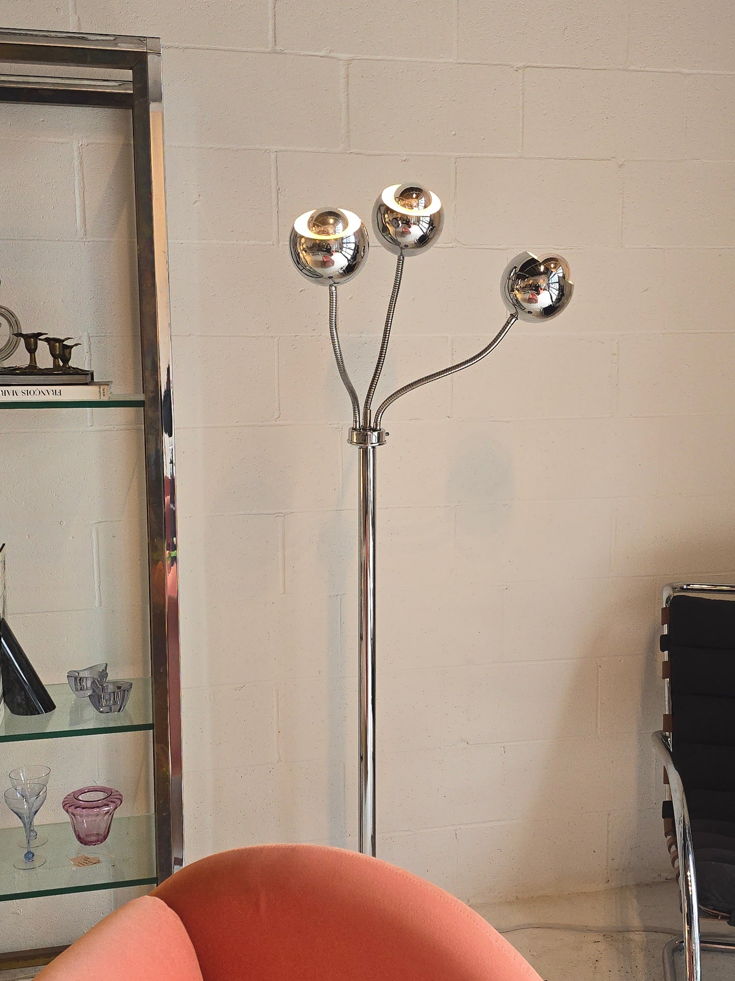 Chrome Floor Lamp
